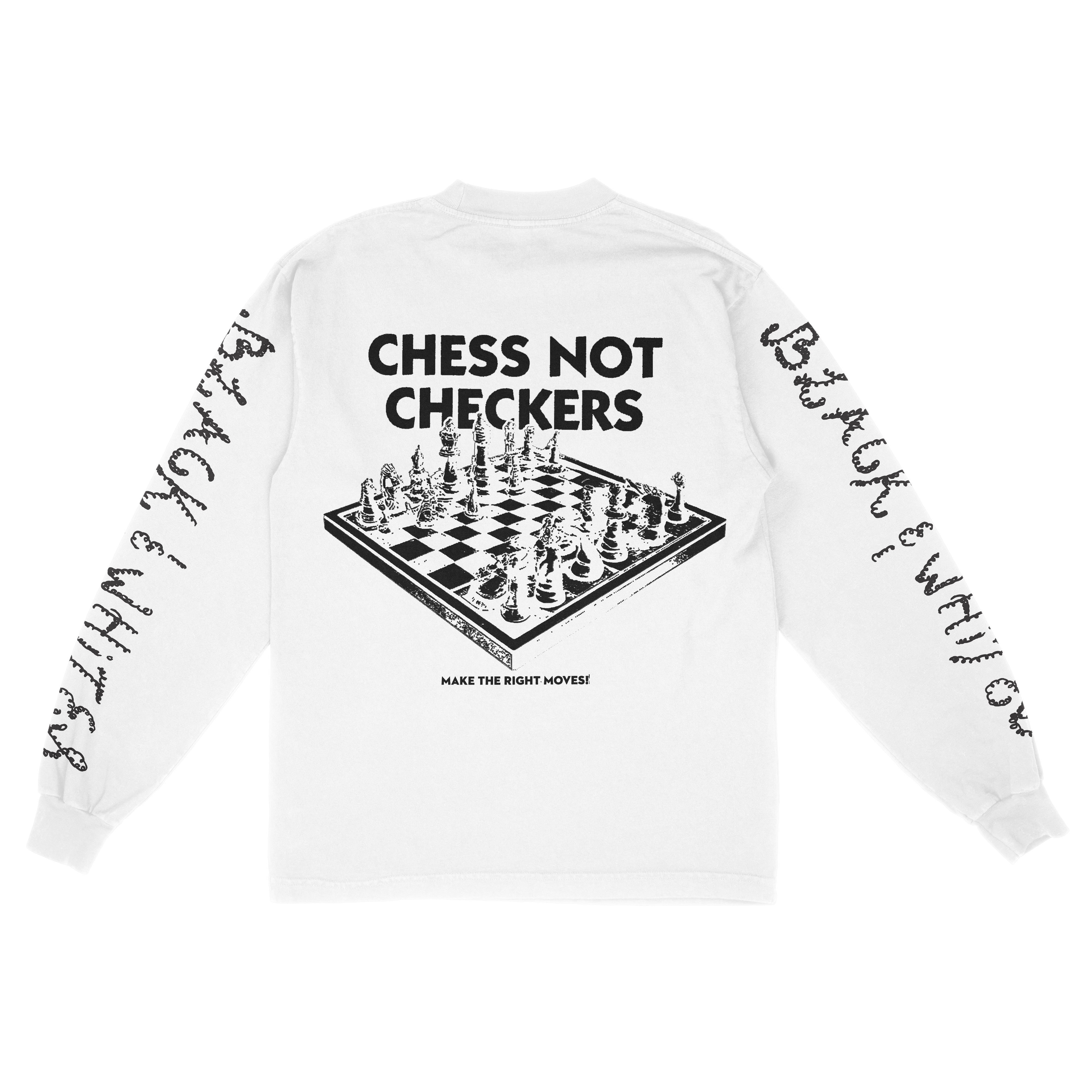 Chess Not Checkers Long Sleeve